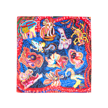 Fantasy Animals Knot Wrap - US 1594